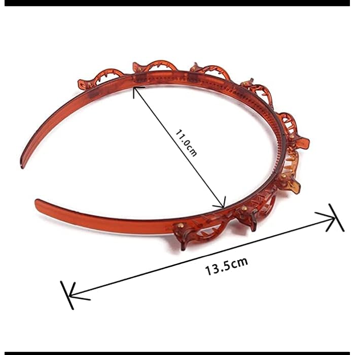 Headband (Black and Brown) - 2 Pieces - Image 4
